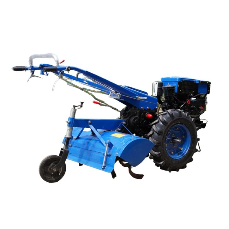 hand walking tractor in Russia