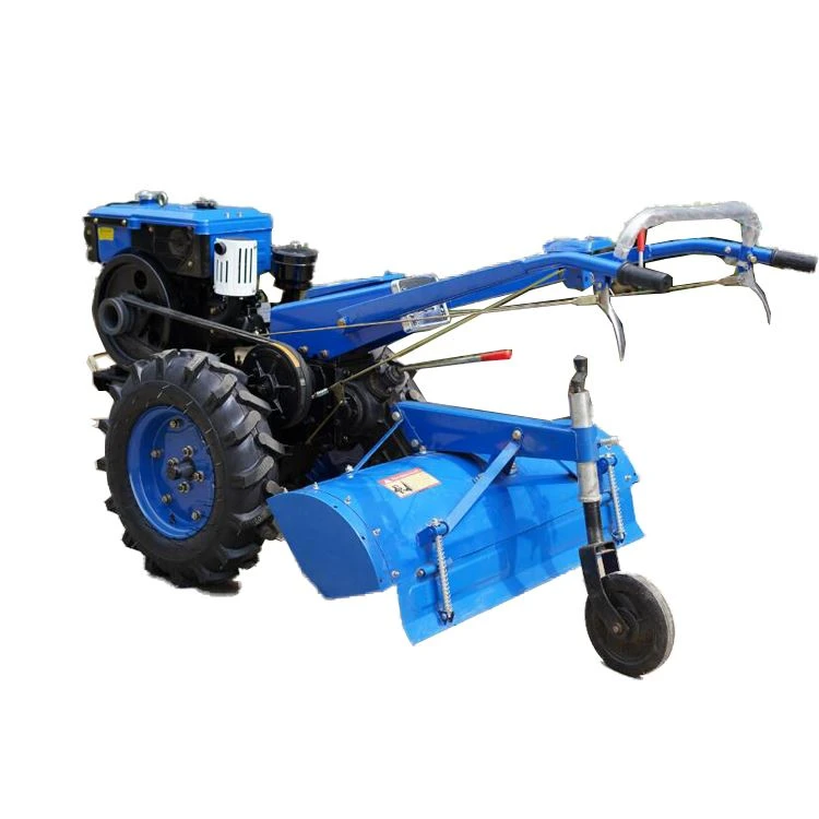 ZUBR walking tractor with rotary tiller